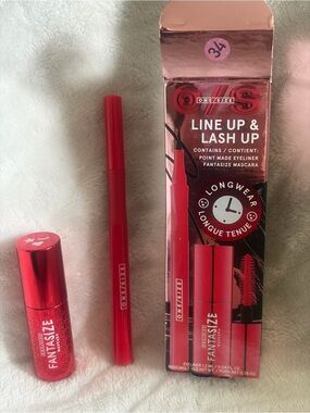 ONE/SIZE Line Up & Lash Up Eyeliner Mascara Set Full Size Liner Mini Mascara NIB